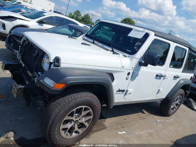 Aukcja sprzedaży 2026 Jeep Wrangler Sport S 4x4, vin: 1C4PJXDN8TW190349, numer aukcji: 45594757