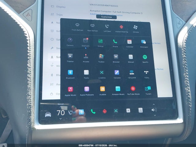 Tesla Model X P100d/performance 2019 5YJXCDE48KF182043 Image 18