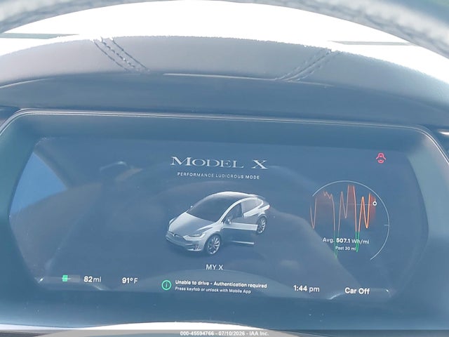 Tesla Model X P100d/performance 2019 5YJXCDE48KF182043 Image 7