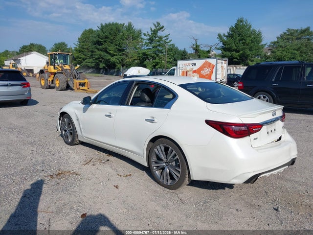 Aukcja sprzedaży 2020 Infiniti Q50 Edition 30 Awd/luxe Awd/pure Awd/sport Awd, vin: JN1EV7AR7LM251899, numer aukcji: 45594767