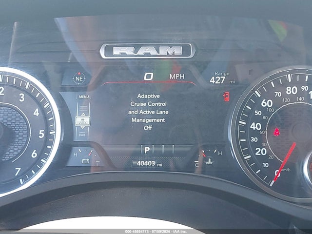 45594778 :رقم المزاد ، 1C6SRFJP5SN578900 vin ، 2025 Ram 1500 Laramie  4x4 5'7 Box مزاد بيع