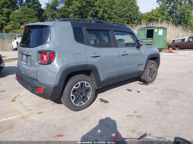Продаж на аукціоні авто 2016 Jeep Renegade Trailhawk, vin: ZACCJBCT9GPD48041, номер лоту: 45594809