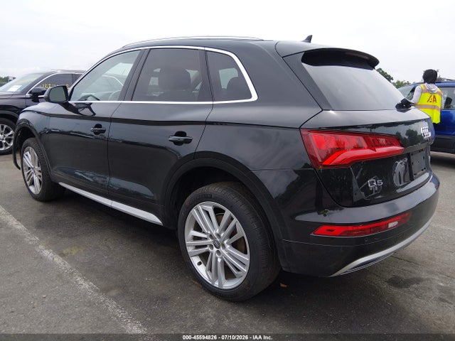 2018 Audi Q5 2.0t Premium/2.0t Tech Premium მანქანა იყიდება აუქციონზე, vin: WA1BNAFY9J2009213, აუქციონის ნომერი: 45594826