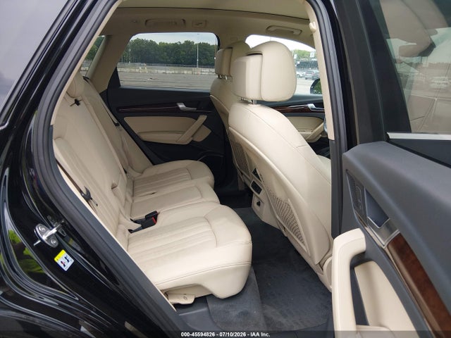 2018 Audi Q5 2.0t Premium/2.0t Tech Premium მანქანა იყიდება აუქციონზე, vin: WA1BNAFY9J2009213, აუქციონის ნომერი: 45594826