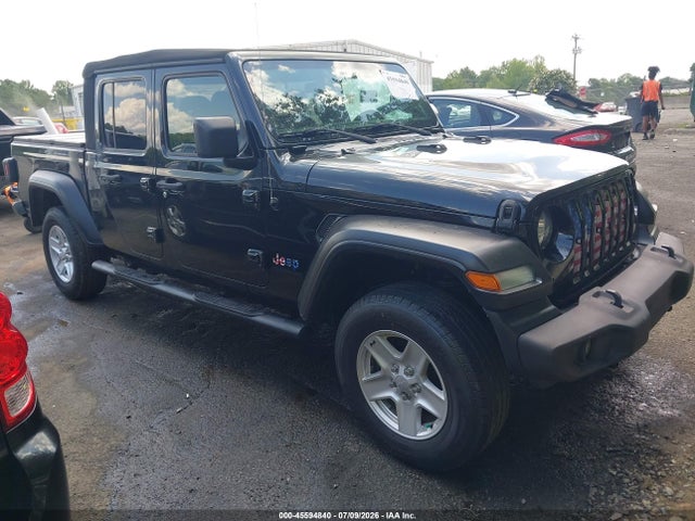 Auction sale of the 2020 Jeep Gladiator Sport S 4x4, vin: 1C6HJTAGXLL126874, lot number: 45594840