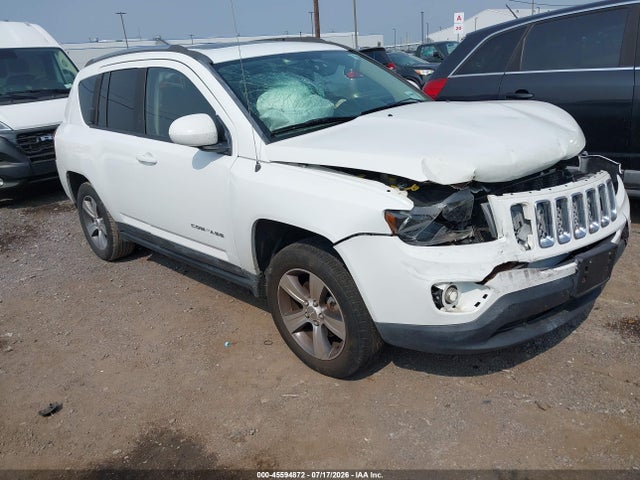 2016 Jeep Compass High Altitude Edition მანქანა იყიდება აუქციონზე, vin: 1C4NJDEB6GD773269, აუქციონის ნომერი: 45594872