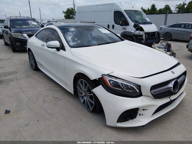 Aukcja sprzedaży 2020 Mercedes-benz S 560 4matic, vin: W1KXJ8GB3LA042202, numer aukcji: 45594895