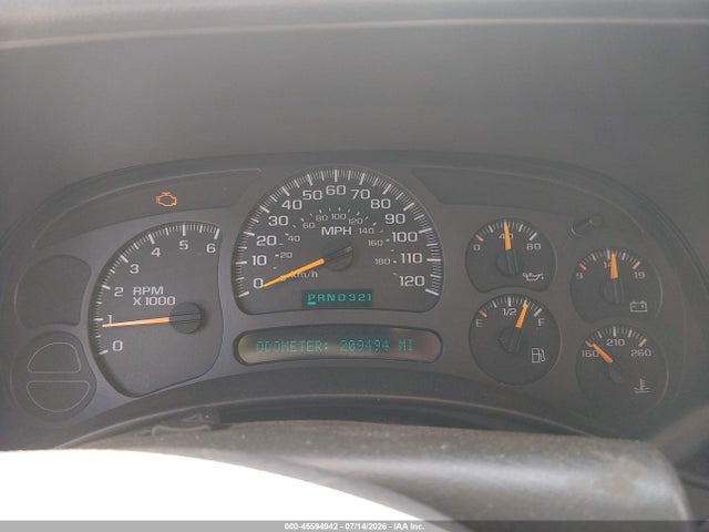 45594942 :رقم المزاد ، 2GCEC19V831381333 vin ، 2003 Chevrolet Silverado 1500 Ls مزاد بيع