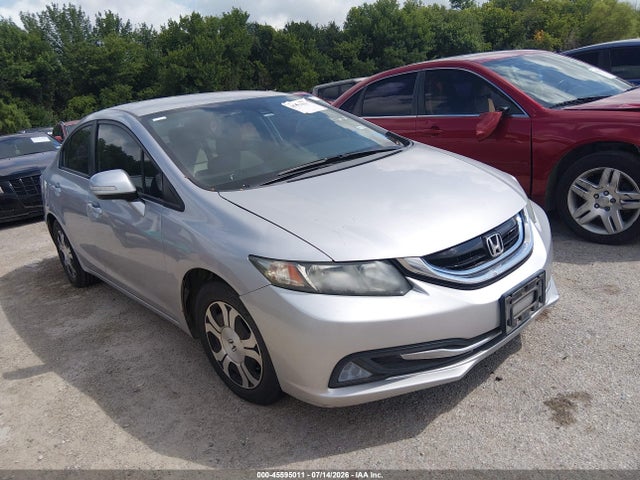Auction sale of the 2013 Honda Civic Hybrid, vin: 19XFB4F20DE000825, lot number: 45595011