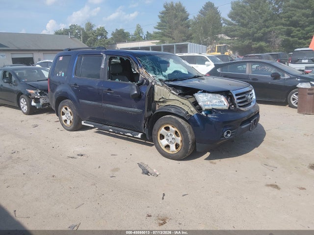 Продаж на аукціоні авто 2014 Honda Pilot Lx, vin: 5FNYF4H26EB015013, номер лоту: 45595013