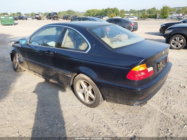 Aukcja sprzedaży 2003 Bmw 3 Series 325ci, vin: WBABN33403PG62053, numer aukcji: 45595145