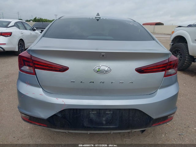 2020 Hyundai Elantra Sel მანქანა იყიდება აუქციონზე, vin: 5NPD84LF4LH607723, აუქციონის ნომერი: 45595176