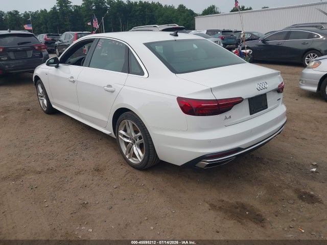 WAUEAAF47MN003633 Audi A4 Premium Plus 45 Tfsi S Line Quattro S Tronic