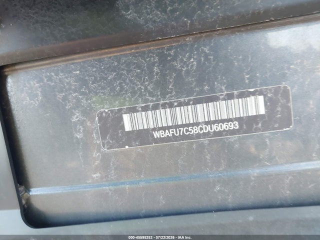 Продаж на аукціоні авто 2012 Bmw 535i Xdrive, vin: WBAFU7C58CDU60693, номер лоту: 45595252