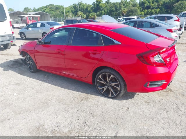 45595267 :رقم المزاد ، 2HGFC2F89KH567480 vin ، 2019 Honda Civic Sport مزاد بيع