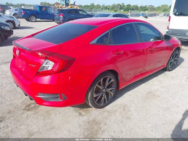 45595267 :رقم المزاد ، 2HGFC2F89KH567480 vin ، 2019 Honda Civic Sport مزاد بيع