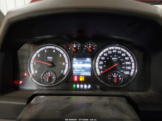 Продаж на аукціоні авто 2011 Ram Ram 1500 Slt, vin: 1D7RV1GT1BS595453, номер лоту: 45595291