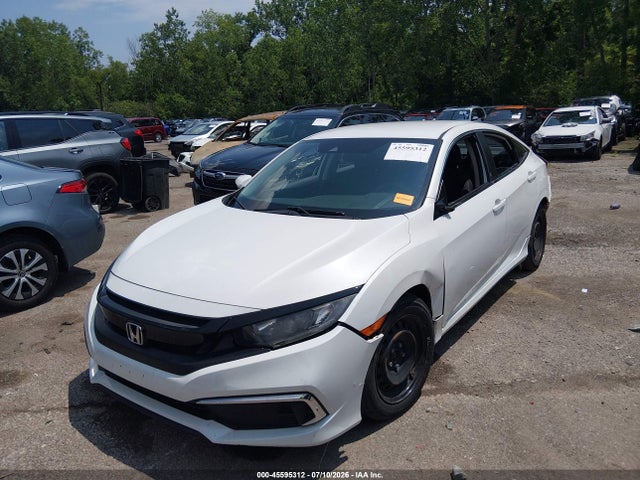 2019 Honda Civic Lx მანქანა იყიდება აუქციონზე, vin: 2HGFC2F61KH581436, აუქციონის ნომერი: 45595312