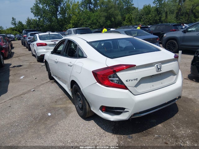 2019 Honda Civic Lx მანქანა იყიდება აუქციონზე, vin: 2HGFC2F61KH581436, აუქციონის ნომერი: 45595312