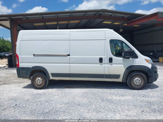 45595326 :رقم المزاد ، 3C6LRVDG4PE563746 vin ، 2023 Ram Promaster 2500 High Roof 159 Wb مزاد بيع