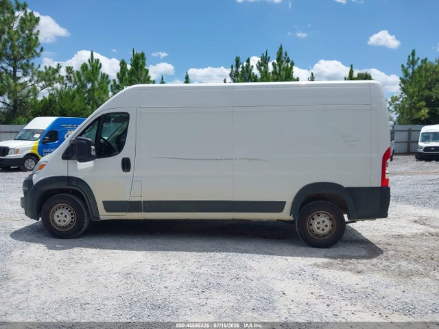 45595326 :رقم المزاد ، 3C6LRVDG4PE563746 vin ، 2023 Ram Promaster 2500 High Roof 159 Wb مزاد بيع