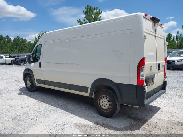 45595326 :رقم المزاد ، 3C6LRVDG4PE563746 vin ، 2023 Ram Promaster 2500 High Roof 159 Wb مزاد بيع