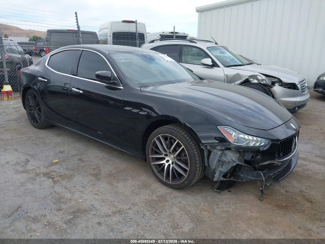Продажа на аукционе авто 2017 Maserati Ghibli S, vin: ZAM57RSA1H1240851, номер лота: 45595349