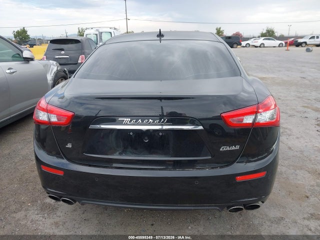 Продажа на аукционе авто 2017 Maserati Ghibli S, vin: ZAM57RSA1H1240851, номер лота: 45595349