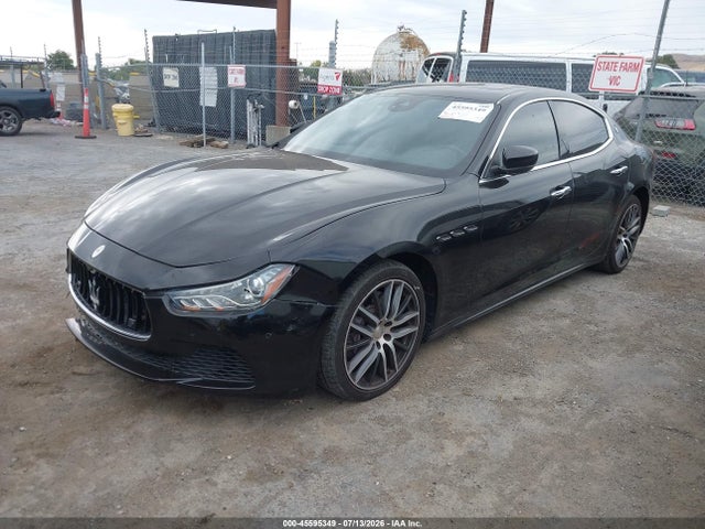 Продажа на аукционе авто 2017 Maserati Ghibli S, vin: ZAM57RSA1H1240851, номер лота: 45595349