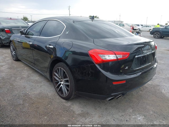 Продажа на аукционе авто 2017 Maserati Ghibli S, vin: ZAM57RSA1H1240851, номер лота: 45595349