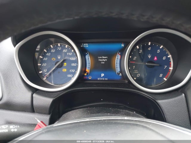 Продажа на аукционе авто 2017 Maserati Ghibli S, vin: ZAM57RSA1H1240851, номер лота: 45595349