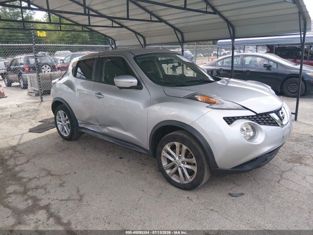 2015 Nissan Juke Sv მანქანა იყიდება აუქციონზე, vin: JN8AF5MV8FT561905, აუქციონის ნომერი: 45595384