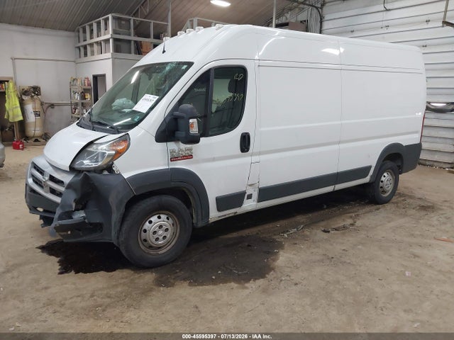 2014 Ram Promaster 2500 High Roof მანქანა იყიდება აუქციონზე, vin: 3C6TRVDG4EE123927, აუქციონის ნომერი: 45595397