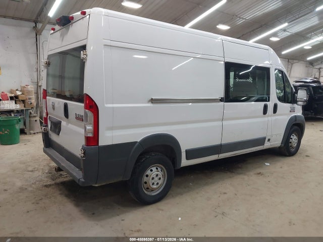 2014 Ram Promaster 2500 High Roof მანქანა იყიდება აუქციონზე, vin: 3C6TRVDG4EE123927, აუქციონის ნომერი: 45595397