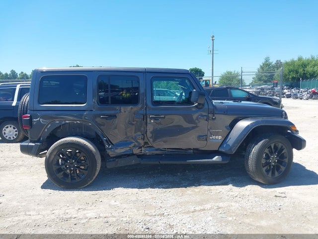 Продажа на аукционе авто 2021 Jeep Wrangler 4xe Unlimited Sahara 4x4, vin: 1C4JJXP69MW859952, номер лота: 45595399
