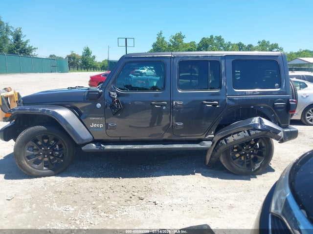 Продажа на аукционе авто 2021 Jeep Wrangler 4xe Unlimited Sahara 4x4, vin: 1C4JJXP69MW859952, номер лота: 45595399