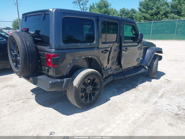 Продажа на аукционе авто 2021 Jeep Wrangler 4xe Unlimited Sahara 4x4, vin: 1C4JJXP69MW859952, номер лота: 45595399