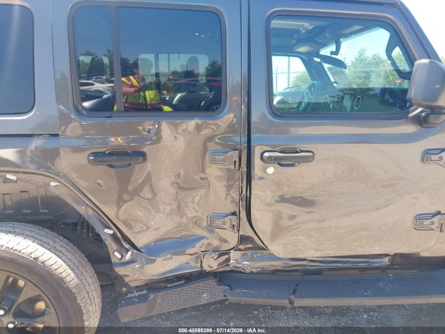 Продажа на аукционе авто 2021 Jeep Wrangler 4xe Unlimited Sahara 4x4, vin: 1C4JJXP69MW859952, номер лота: 45595399
