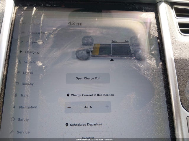 Продажа на аукционе авто 2014 Tesla Model S P85, vin: 5YJSA1H14EFP35789, номер лота: 45595418