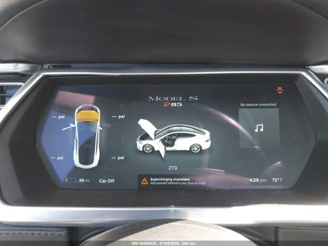 Tesla Model S P85 2014 5YJSA1H12EFP34060 Image 7