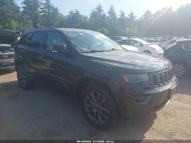 Aukcja sprzedaży 2017 Jeep Grand Cherokee Limited 75th Anniversary Edition, vin: 1C4RJFBGXHC668609, numer aukcji: 45595426