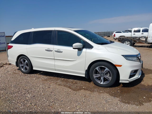 2019 Honda Odyssey Touring მანქანა იყიდება აუქციონზე, vin: 5FNRL6H81KB081896, აუქციონის ნომერი: 45595433