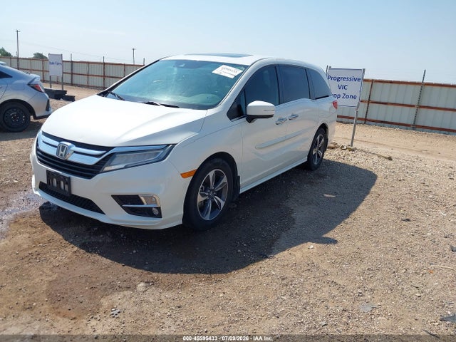 2019 Honda Odyssey Touring მანქანა იყიდება აუქციონზე, vin: 5FNRL6H81KB081896, აუქციონის ნომერი: 45595433