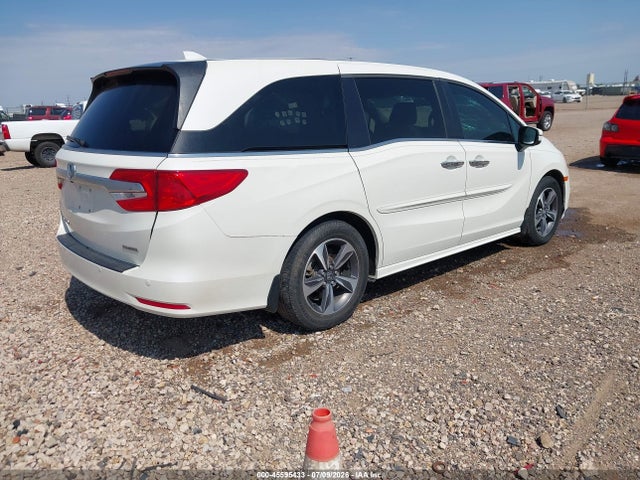 2019 Honda Odyssey Touring მანქანა იყიდება აუქციონზე, vin: 5FNRL6H81KB081896, აუქციონის ნომერი: 45595433