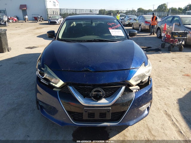 2017 Nissan Maxima 3.5 S მანქანა იყიდება აუქციონზე, vin: 1N4AA6AP8HC389583, აუქციონის ნომერი: 45595439