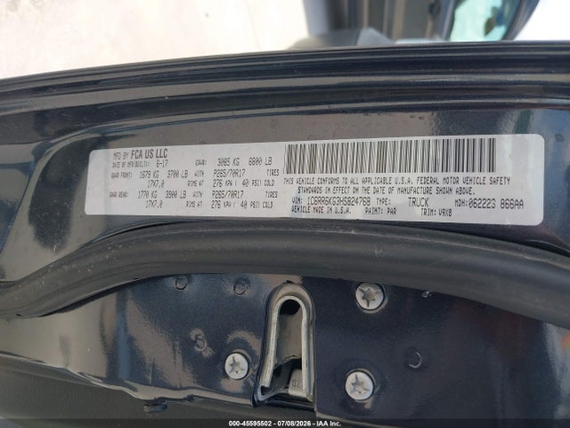 Продажа на аукционе авто 2017 Ram 1500 Tradesman  4x2 5'7 Box, vin: 1C6RR6KG3HS824768, номер лота: 45595502