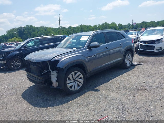 2021 Volkswagen Atlas Cross Sport 3.6l V6 Se W/technology მანქანა იყიდება აუქციონზე, vin: 1V2JE2CA1MC207733, აუქციონის ნომერი: 45595540
