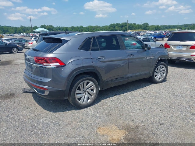 2021 Volkswagen Atlas Cross Sport 3.6l V6 Se W/technology მანქანა იყიდება აუქციონზე, vin: 1V2JE2CA1MC207733, აუქციონის ნომერი: 45595540