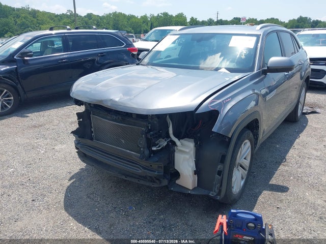 2021 Volkswagen Atlas Cross Sport 3.6l V6 Se W/technology მანქანა იყიდება აუქციონზე, vin: 1V2JE2CA1MC207733, აუქციონის ნომერი: 45595540