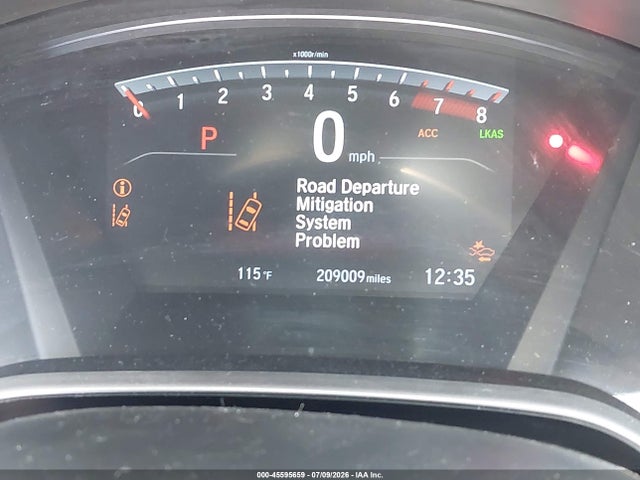 7FARW1H88NE011511 Honda Cr-v 2wd Ex-l